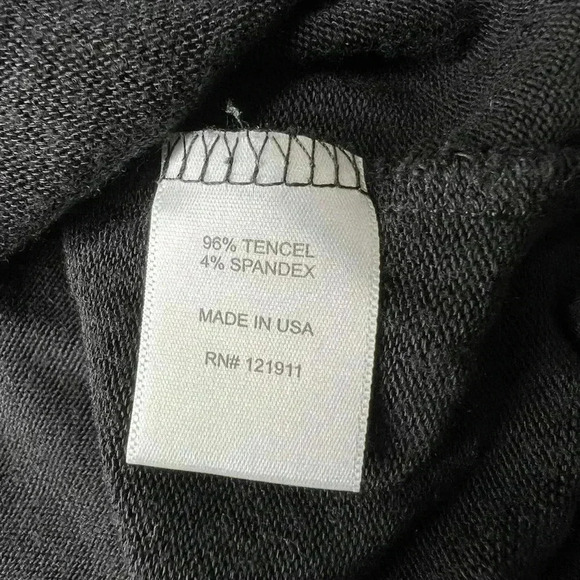 LNA Soft Black Front Cut Out Sweater S - Picture 4 of 4